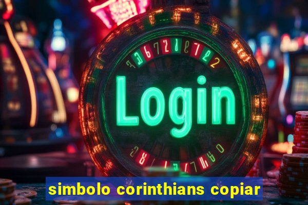 simbolo corinthians copiar